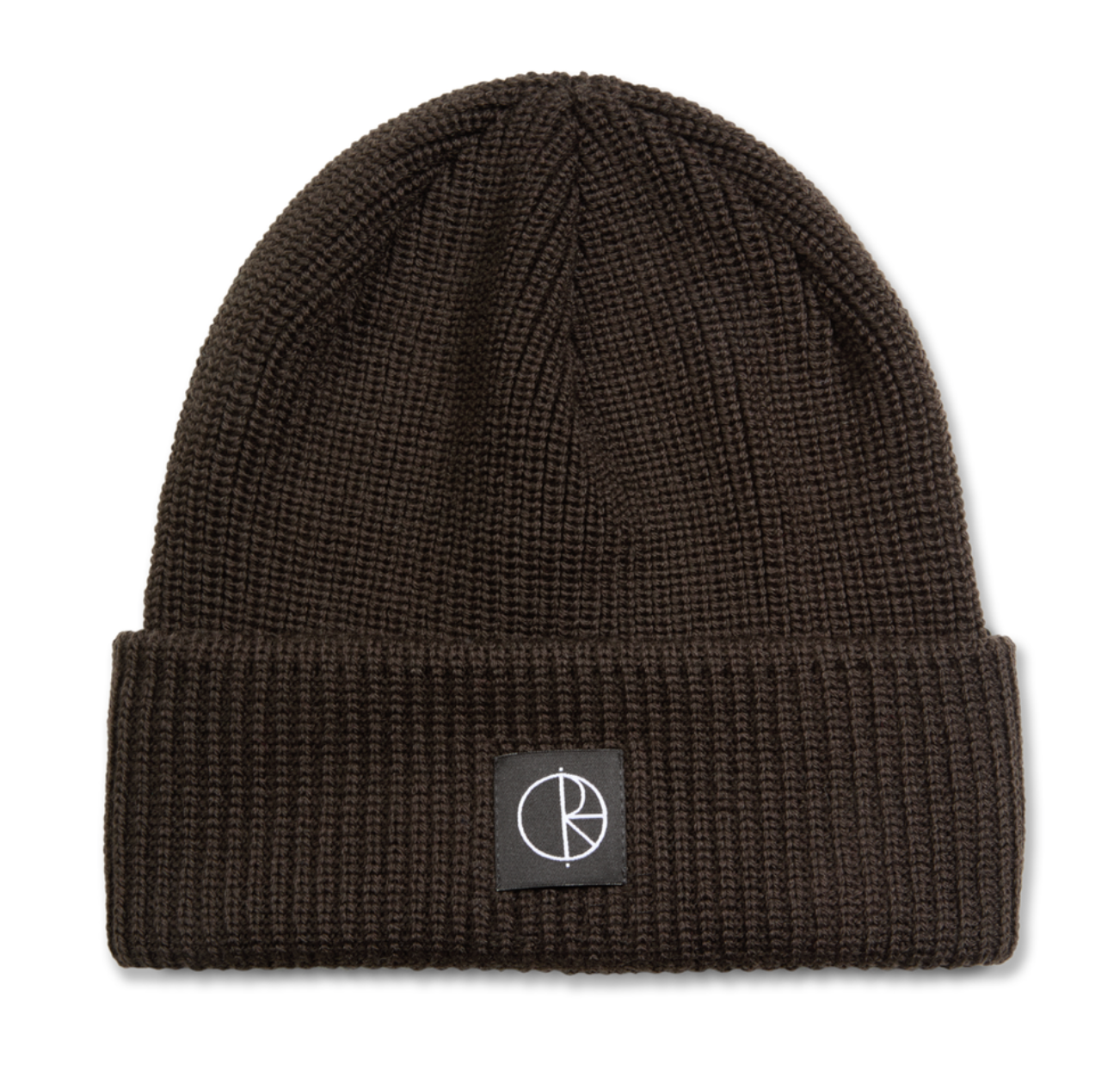 Polar Skate Co. - Double Fold Merino Beanie - Brown