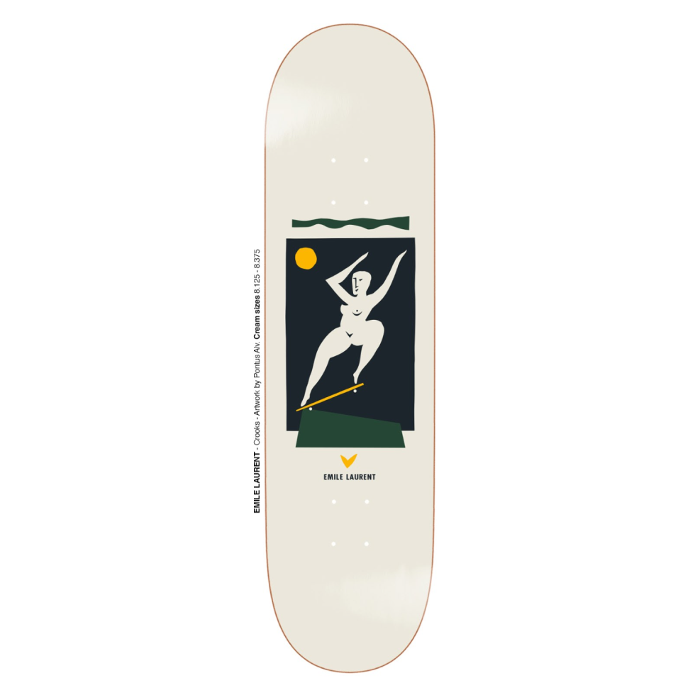 Polar Skate Co. - Emile Laurent Crooks Cream 8.375"
