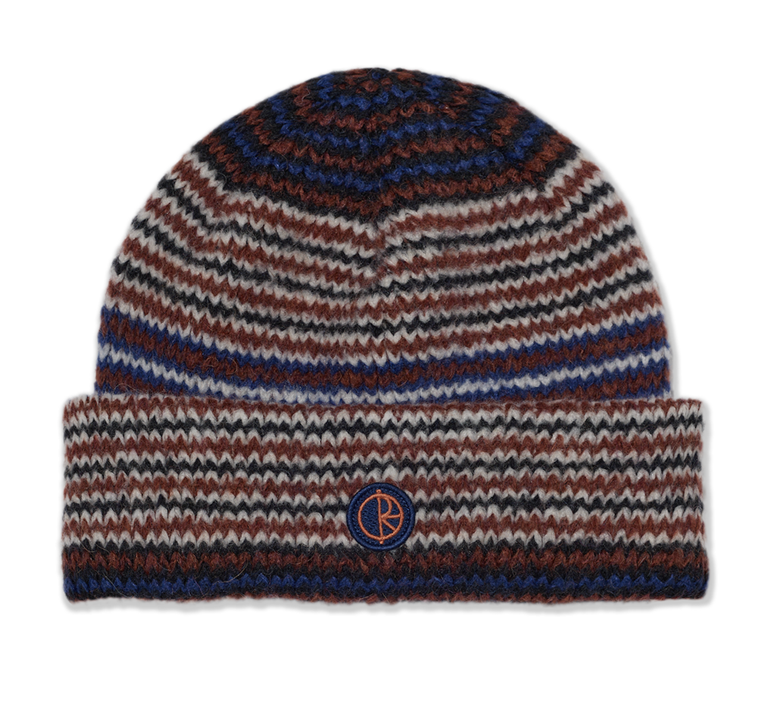 Polar Skate Co. - George Beanie - Blue/Orange