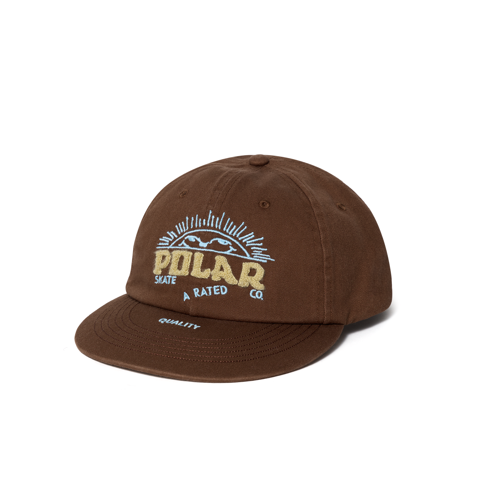 Polar Skate Co. - Ramy Cap Cheeky Sun - Brown