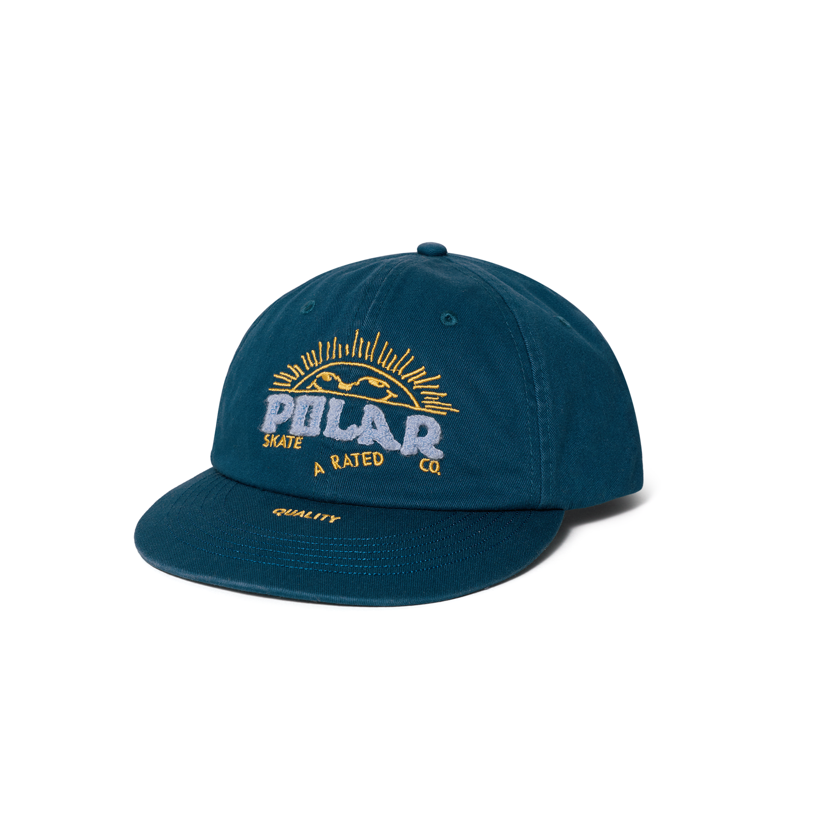 Polar Skate Co. - Ramy Cap Cheeky Sun - Petrol