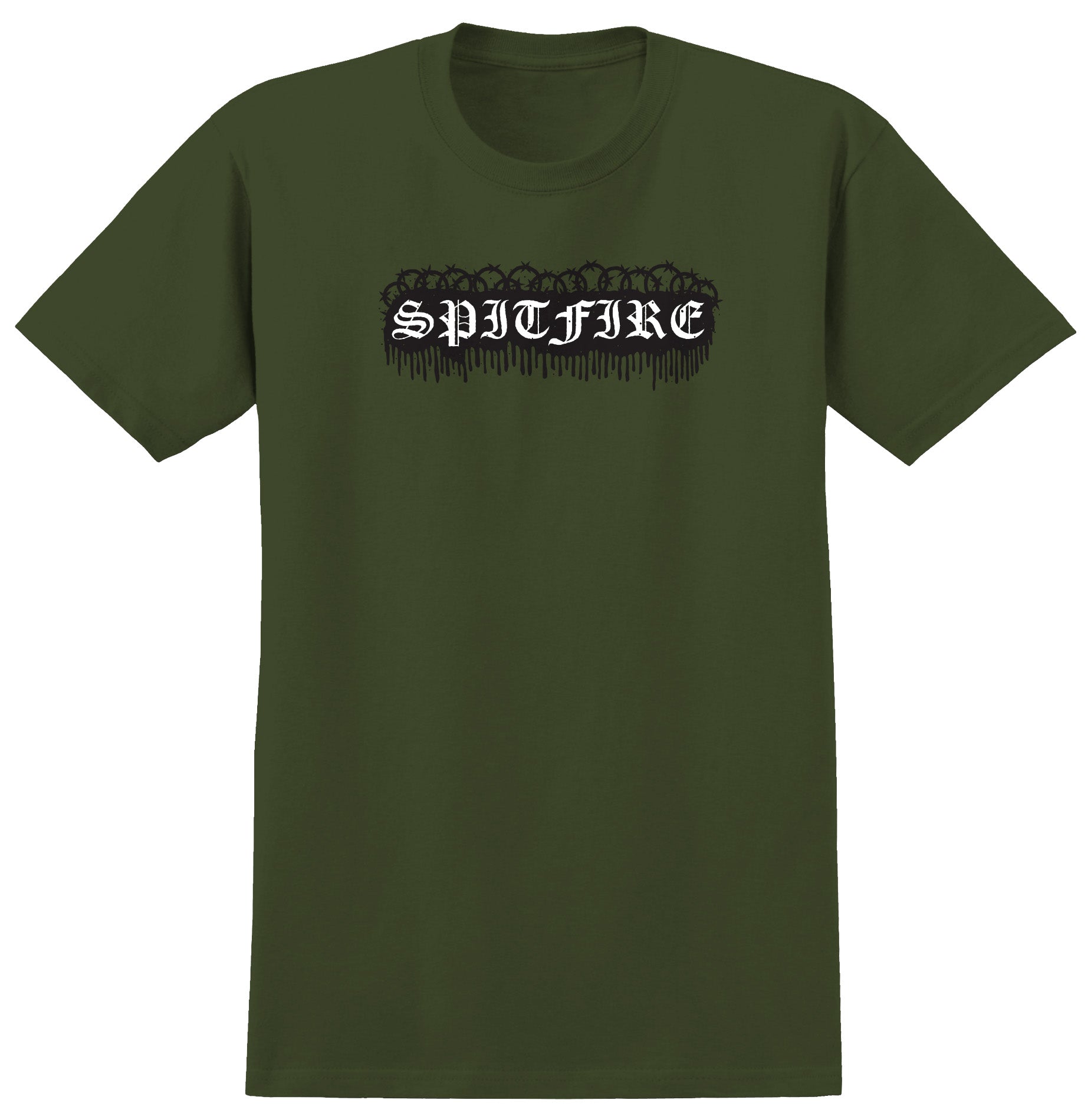 Spitfire Wheels - Old E Barbed Military Green