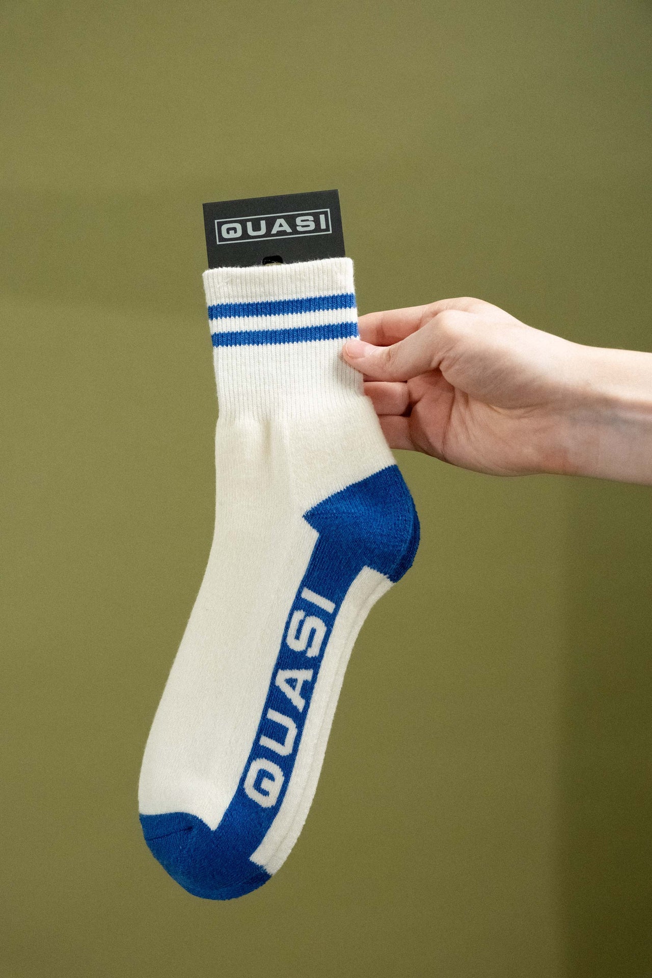 Quasi Skateboards - Euro Socks - Cream