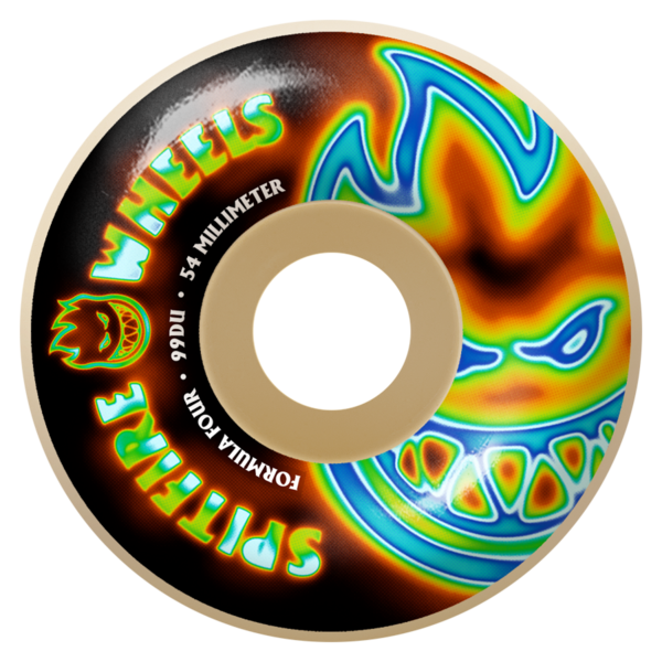 Spitfire Wheels - F4 99A Radioactive Bighead Shape 54mm
