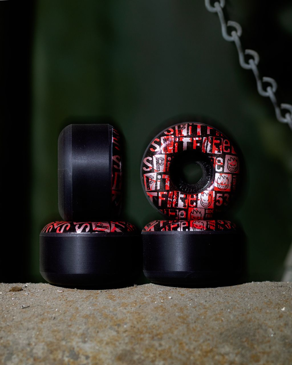 Spitfire Wheels - F4 99A Team Ransom Radial Black 53mm