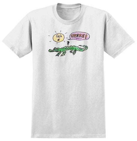 There Skateboards - Alligator Tee White