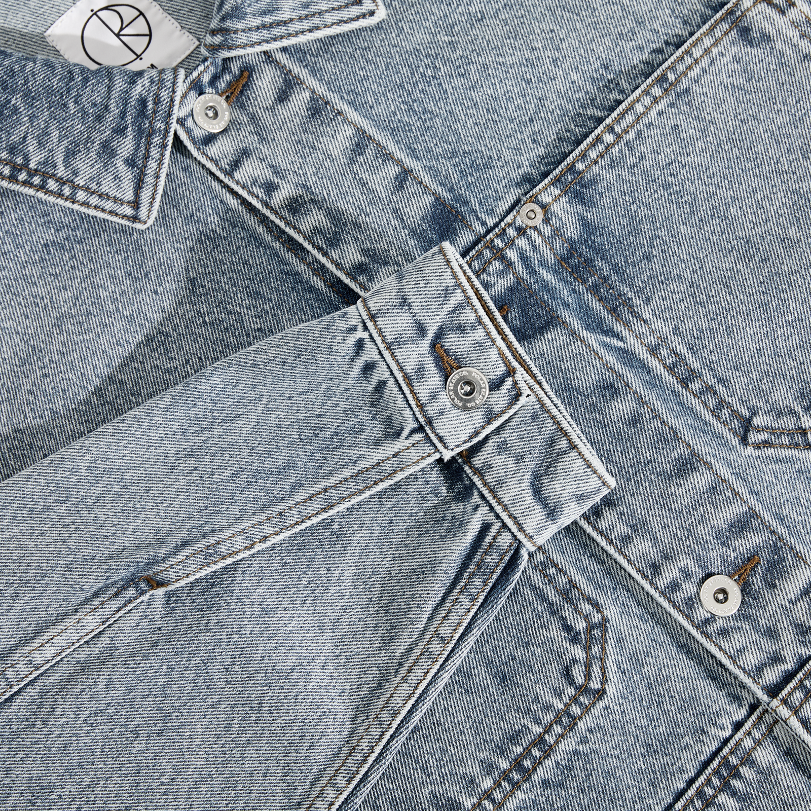 Polar Skate Co. - Patrik Jacket Heavy Washed Blue