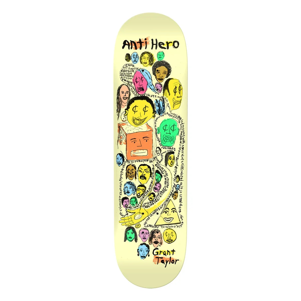 Antihero Skateboards - Grant Expressions - 8.5" (CN)