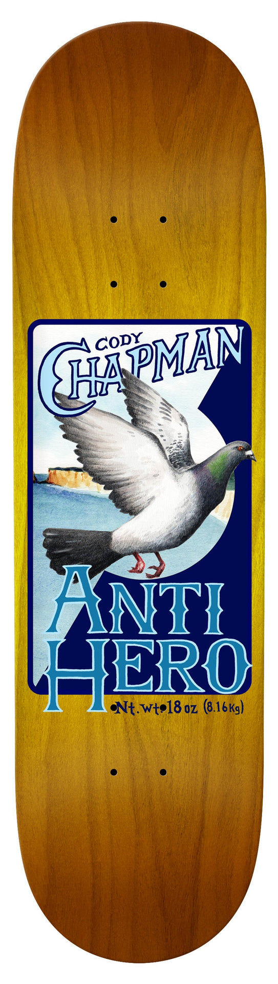 Antihero Skateboards - Chapman Homers - 8.32" (CN)