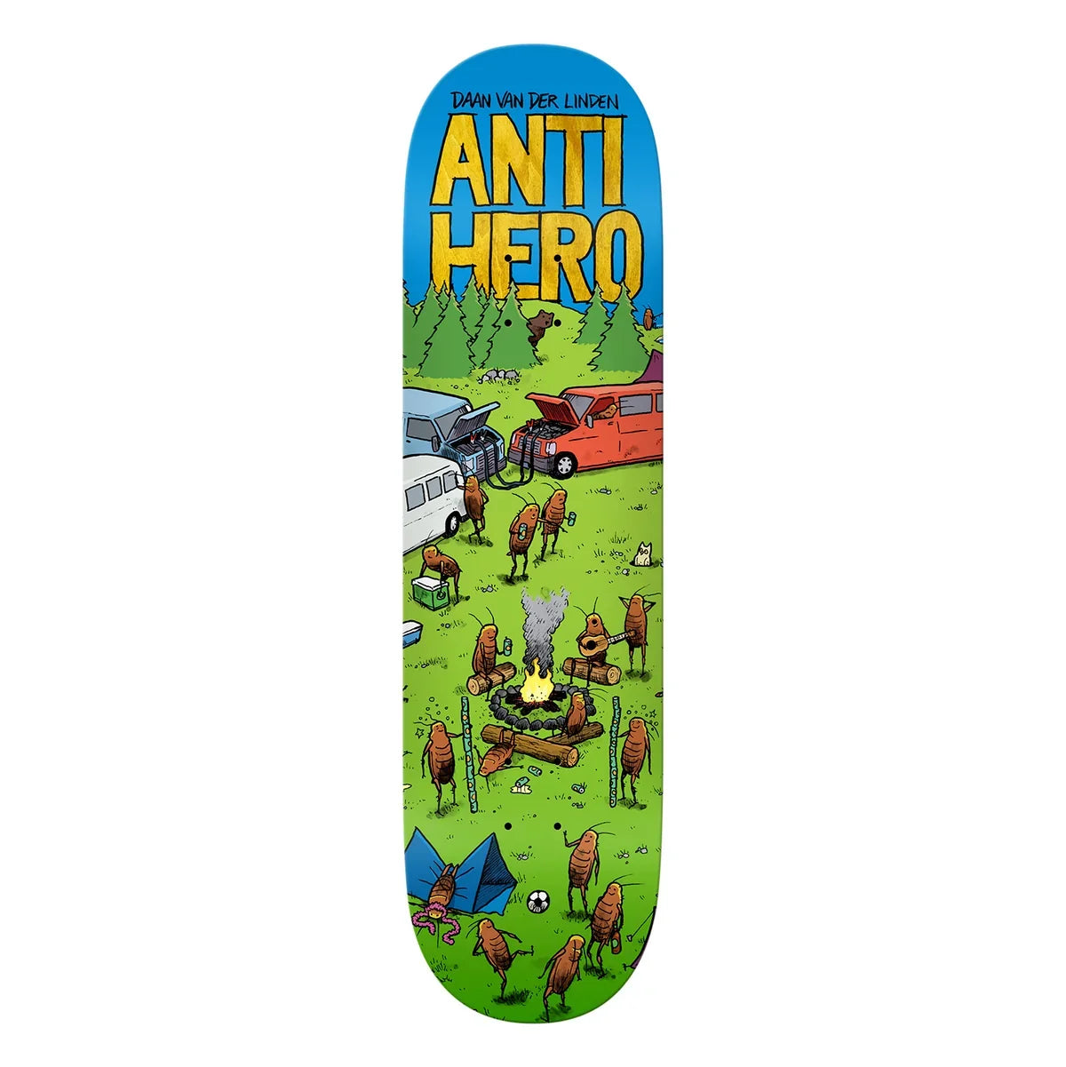 Antihero Skateboards - DBX Daan Roached Out 2 - 8.28"