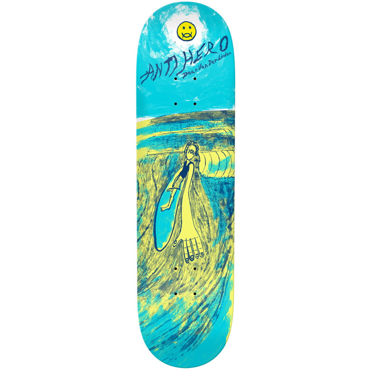 Antihero Skateboards - Daan Expressions - 8.28" (CN)