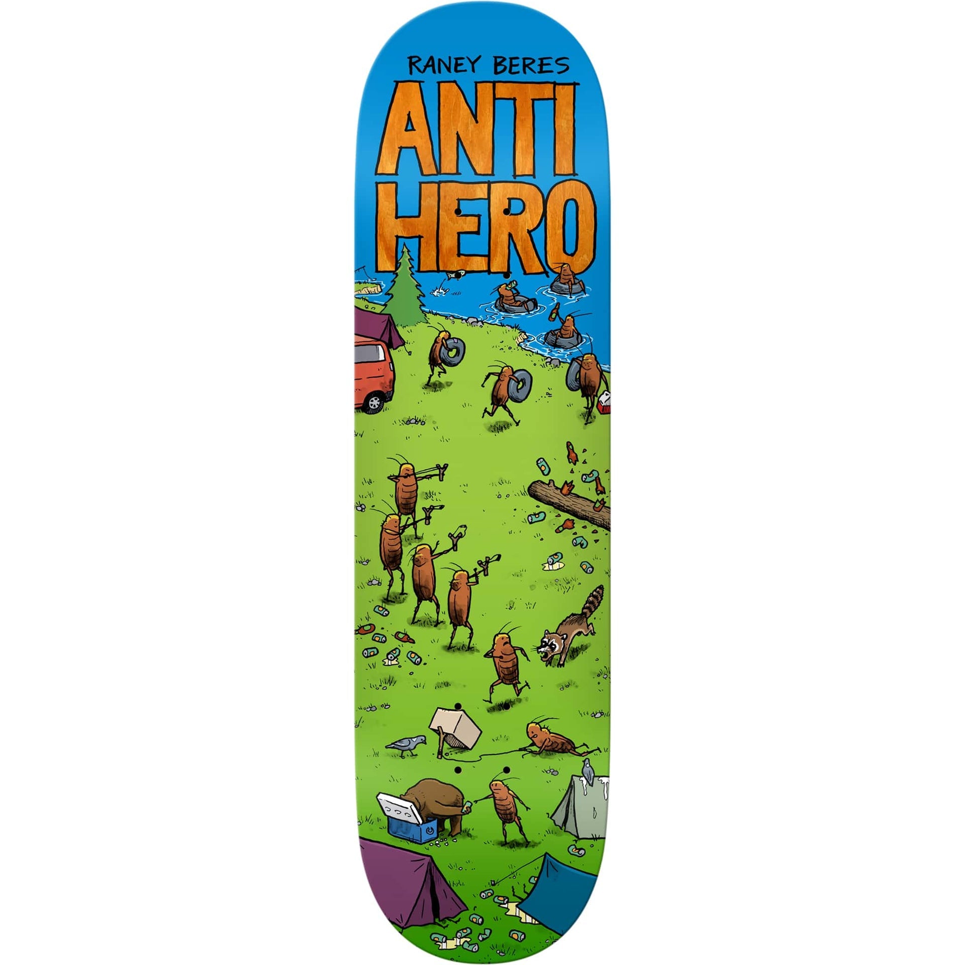 Antihero Skateboards - Raney Roached Out 2 - 8.62" (CN)