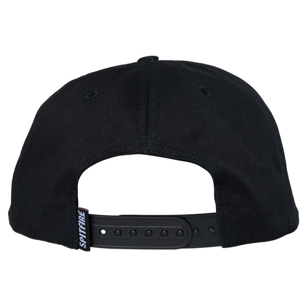 Spitfire Wheels - LTB Arch Bighead Script Snapback Black/Red