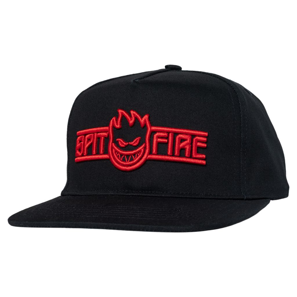 Spitfire Wheels - LTB Arch Bighead Script Snapback Black/Red