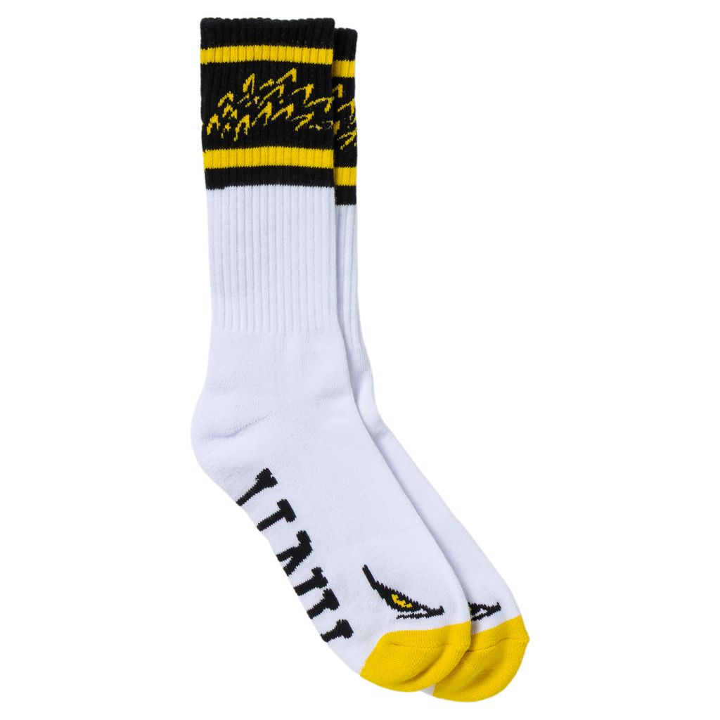 Antihero Skateboards - Eagle Socks - White/Black/Yellow