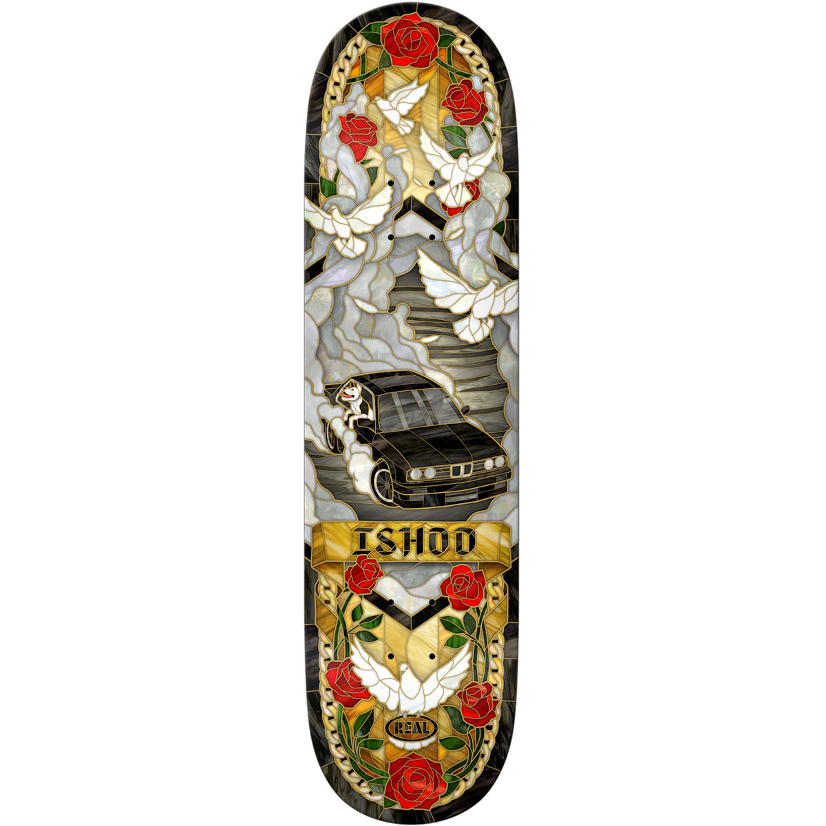 Real Skateboards - Ishod Cathedral Twin Tail - 8.5" (CN)