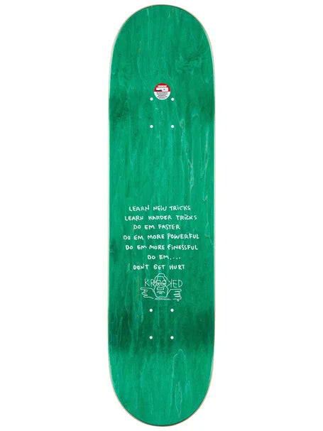 Krooked Skateboards - Una Molti Demetional - 8.28"