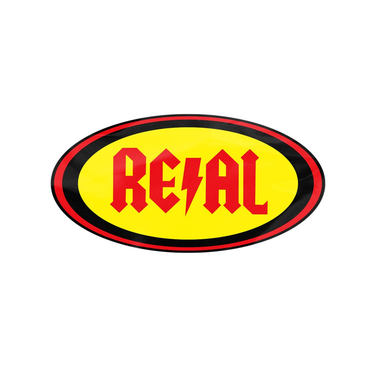 Real Skateboards - Deeds Sticker Oval 7.625"