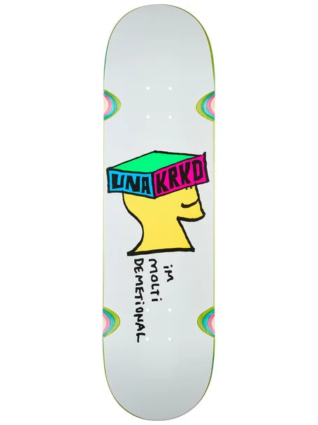 Krooked Skateboards - Una Molti Demetional - 8.28"