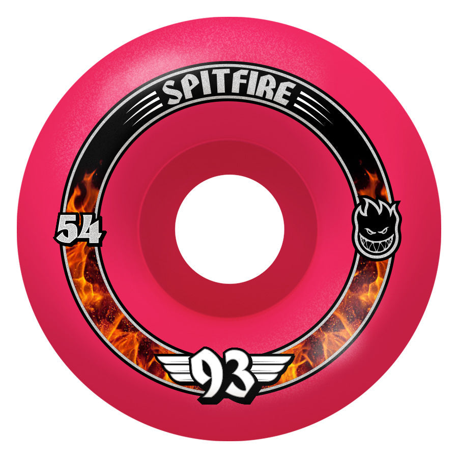 Spitfire Wheels - F4 93A Radial Shape Pink (Various Sizes)