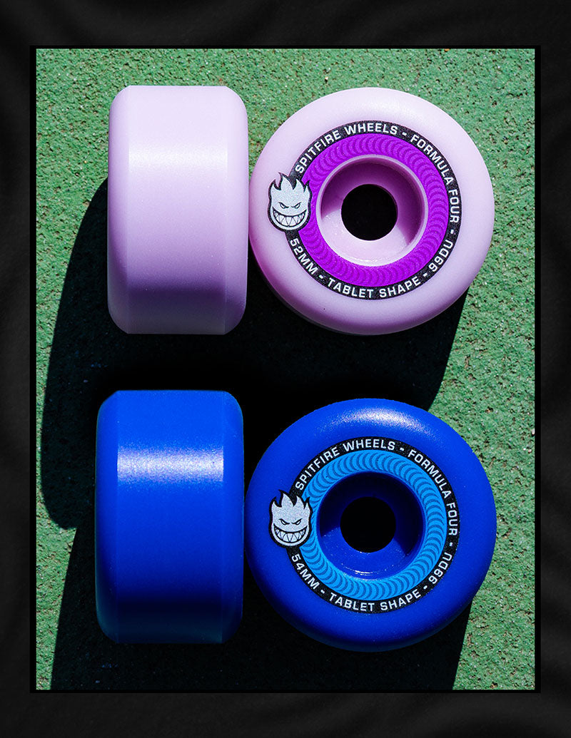 Spitfire Wheels - F4 99A Colors Tablet Shape Lavender 52mm