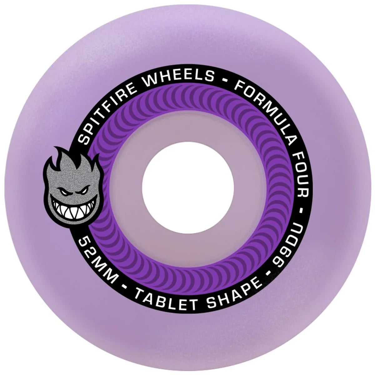 Spitfire Wheels - F4 99A Colors Tablet Shape Lavender 52mm
