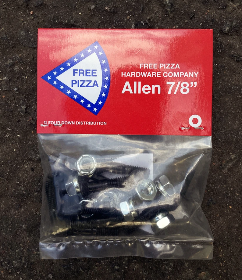Free Pizza Hardware - Allen 7/8" - 100 box