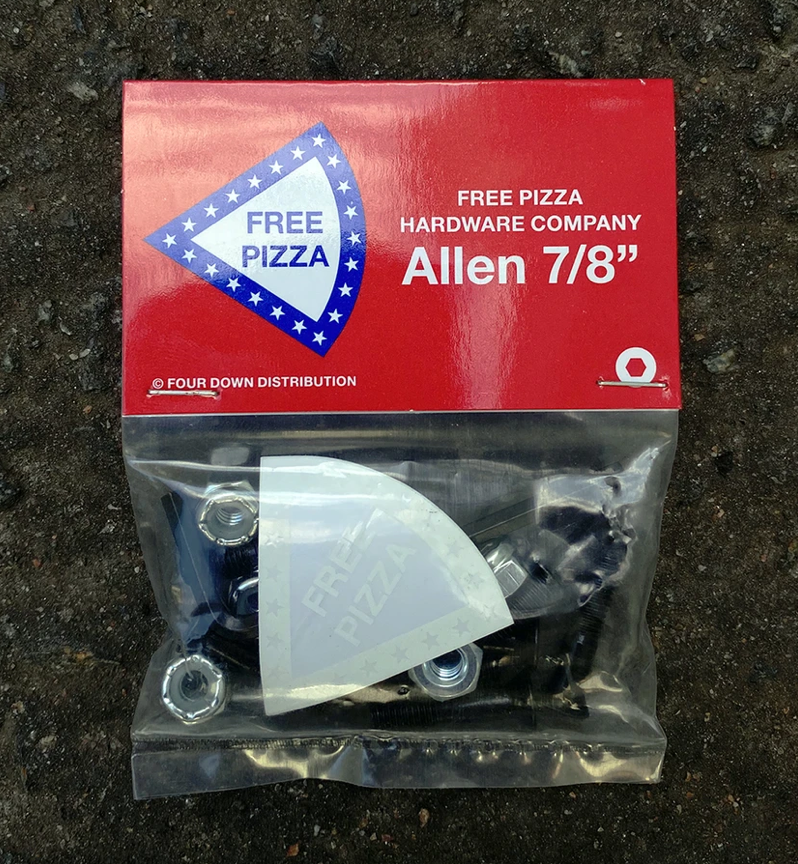 Free Pizza Hardware - Allen 7/8" - 100 box