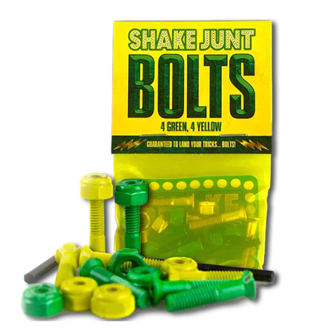 Shake Junt - All Green/Yellow 7/8" Allen Hardware - 10 Pack
